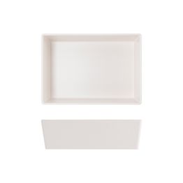 White Tokyo Melamine Salad Box 20.5 x 14.5 x 6cm