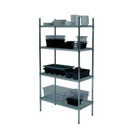 GenWare 4 Tier Wire Racking 183 x 45 x 183cm