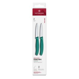 Victorinox Swiss Classic Paring Knife Straight Pointed Green 8cm ( 2 Pack) alternative