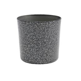 Stainless Steel Serving Cup 8.5 x 8.5cm Hammered Silver
