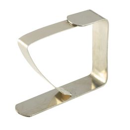 Tablecloth Clip Stainless Steel 2" X 1 3/ 4"