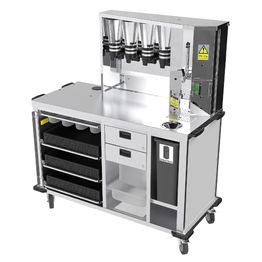 Moffat BTX Beverage &amp; Breakfast Trolley with 2 End Shelves