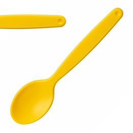 Olympia Kristallon Polypropylene Spoons Yellow