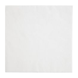 Fiesta Recyclable Dinner Napkin White 40x40cm 3ply 1/4 Fold alternative