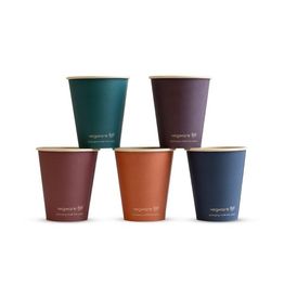 Vegware 6oz Feel Snug Single Wall Hot Cup 72-Series - LV-FS06