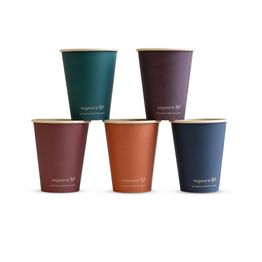 Vegware 8oz Feel Snug Single Wall Hot Cup 79-Series - LV-FS08