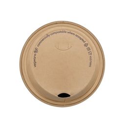 Vegware Feel Snug 79-Series Paper Sipping Lid - VLID79P-FS