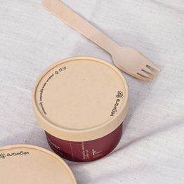 Vegware Feel Snug 90-Series Flat Paper Hot Lid - VLID90P-FS alternative