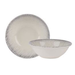 Academy Fusion 24112016 Linear Oatmeal Bowl - 16cm / 6.25"