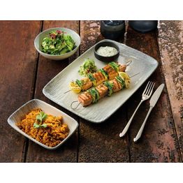 Academy Fusion 24112016 Linear Oatmeal Bowl - 16cm / 6.25" alternative