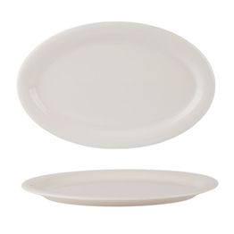 Elevate ABS28OV Albus Oval Plate 28cm / 11”