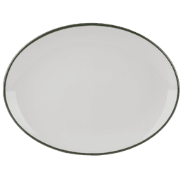 Modest 16113036 Green Oval Platter 36cm / 14”