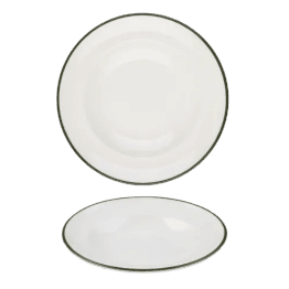 Modest 16131128 Green Pasta Plate - 28cm / 11"