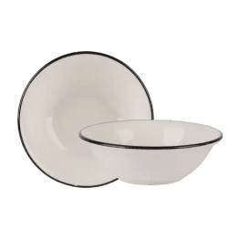 Modest 19112019 Black Oatmeal Bowl - 16cm / 15oz