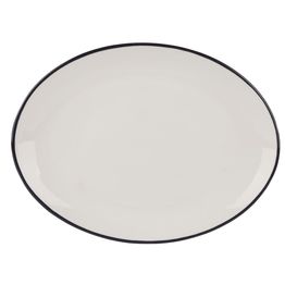 Modest 19113036 Black Oval Platter 36cm / 14”