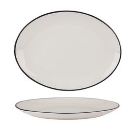 Modest 19113031 Black Oval Platter 31cm / 12 1/4” alternative