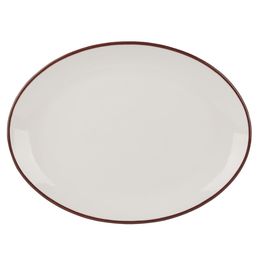 Modest 18113036 Brown Oval Platter 36cm / 14”