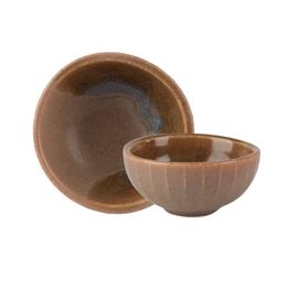 Roots Stoneware CST-SVRKS16 Coastal Deep Bowl - 16cm / 6.25"