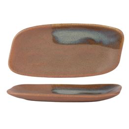 Roots Stoneware CST-SVRST22 Coastal Rectangular Platter - 22 x 11cm / 8.5" x 4.25" alternative