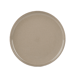Roots Stoneware VRD-JRDDZ15 Olive Flat Plate 15cm / 6”