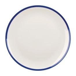 Churchill Retro Blue Coupe Plates 260mm