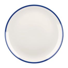 Churchill Retro Blue Coupe Plates 288mm
