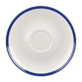 Churchill Retro Blue Coupe Saucers 160mm