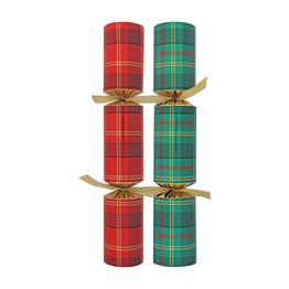 Swantex 12" Tartan Christmas Crackers - Contents N C502-TRN-N