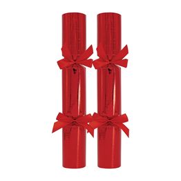 Swantex 14" Red Versailles Christmas Crackers - Contents X C244-RVE-X
