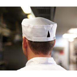 Chef Works Recycled Cool Vent Beanie White alternative