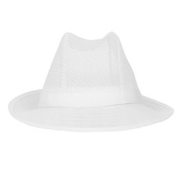 Trilby Hat with Net Snood White alternative