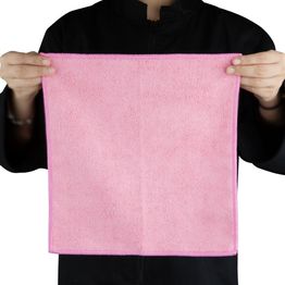 Jantex Microfibre Cloths Pink alternative
