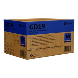 Shield GD19 Blue Powder Free Nitrile Gloves alternative