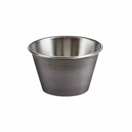 Sauce / Dip Pot Antique Silver 2.5oz