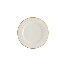 Porland Academy Event Gold Band Flat Plate 17cm / 6.75"