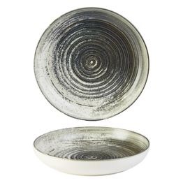 Porland Enigma Swirl Low Bowl 22cm