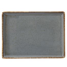 Seasons By Porcelite Storm Rectangular Platter 27 x 20cm / 10.75 x 8.25"