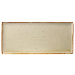 Seasons By Porcelite Wheat Rectangular Platter 35 x 15.5cm / 13.75" x 6"