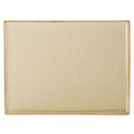 Seasons By Porcelite Wheat Rectangular Platter 35 x 25cm
