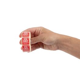 Hygiplas Removable Use First Labels alternative