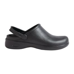 Nisbets Essentials Chefs Clogs Black