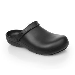 Nisbets Essentials Chefs Clogs Black alternative