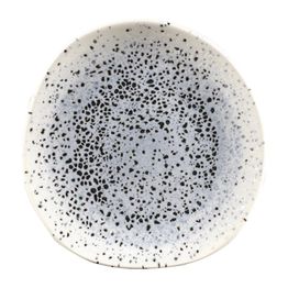 Churchill Studio Prints Mineral Blue Centre Organic Round Plates 186mm