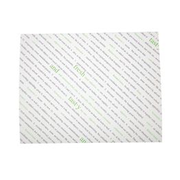 Greaseproof Paper Sheets Fresh and Tasty Print 255 x 203mm