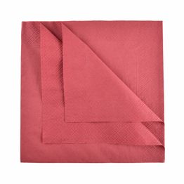 Swantex 40cm 3Ply Burgundy Paper Napkins