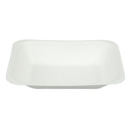 Vegware VW-C2 Compostable Bagasse Chip Trays 175mm alternative