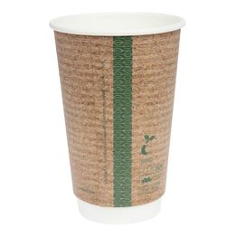 Vegware VDW-16 Compostable Hot Cups 455ml / 16oz alternative