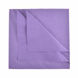 Swantex 40cm 3Ply Purple Paper Napkins