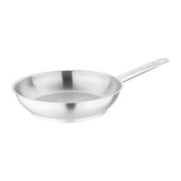 Vogue Stainless Steel Induction Frying Pan 240mm