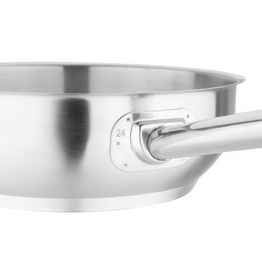 Vogue Stainless Steel Sauté Pan 240mm alternative